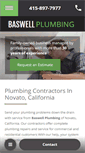 Mobile Screenshot of baswellplumbing.com